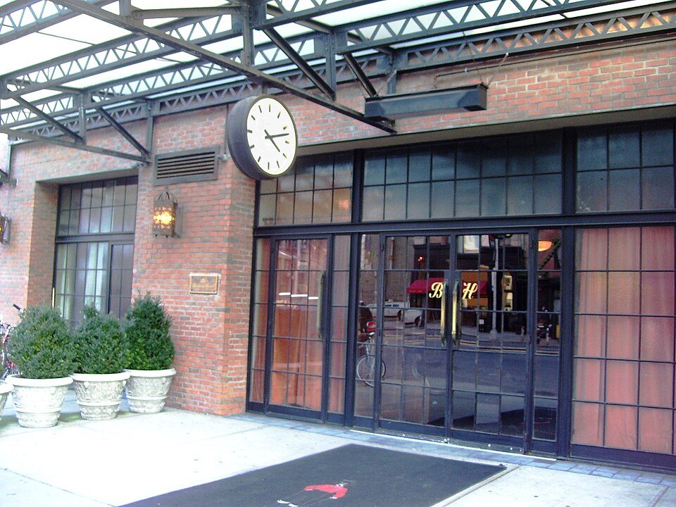 The Bowery Hotel’s street entrance.