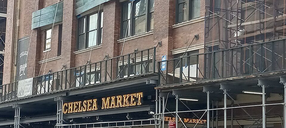 Chelsea Market in Manhattan.